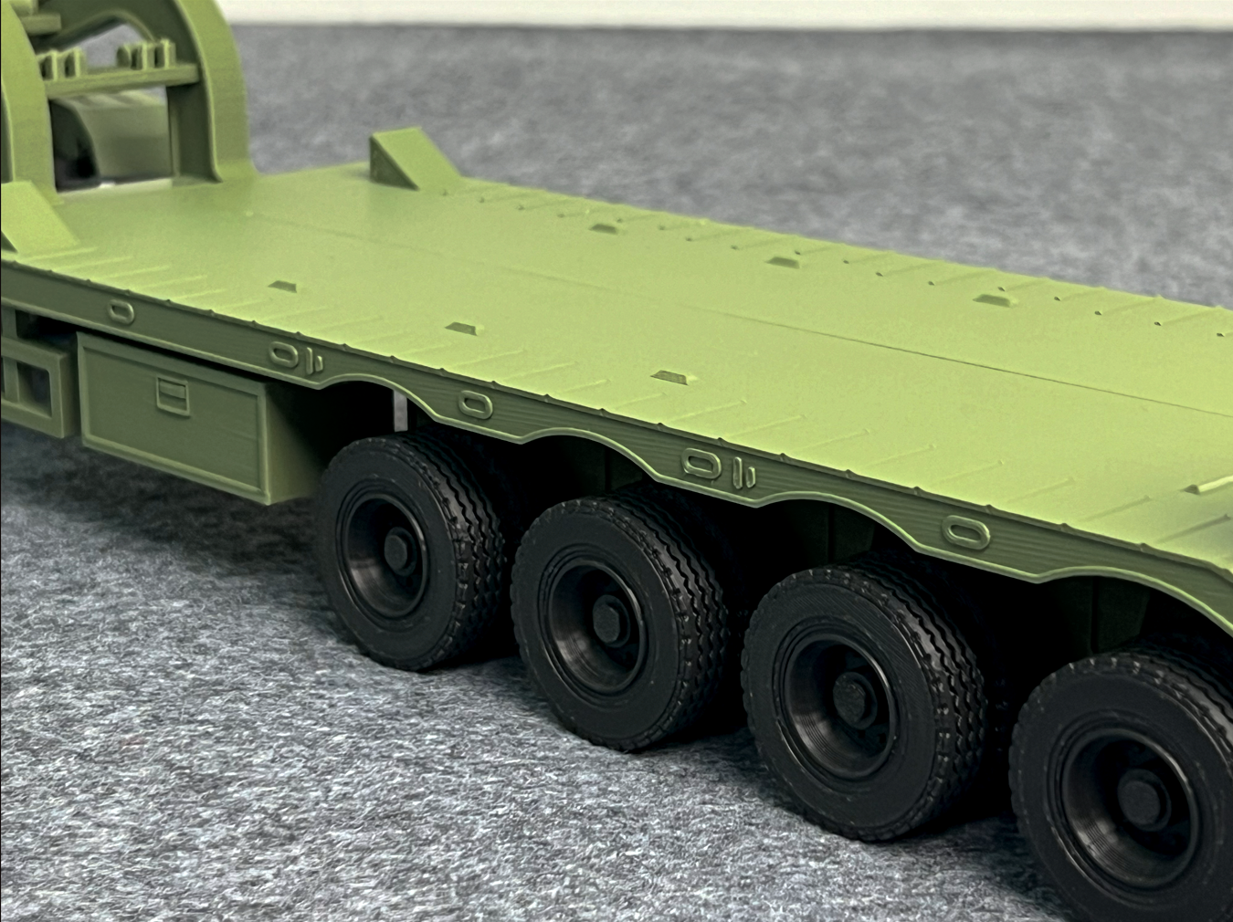 Miniatura 2 do modelo 3D TA4360坦克运输车