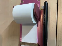 Porte-rouleau de papier avec coupe intégrée — photo 2