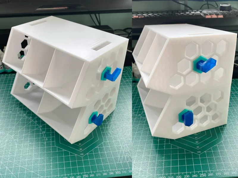 Honeycomb storage box 蜂窝孔收纳盒