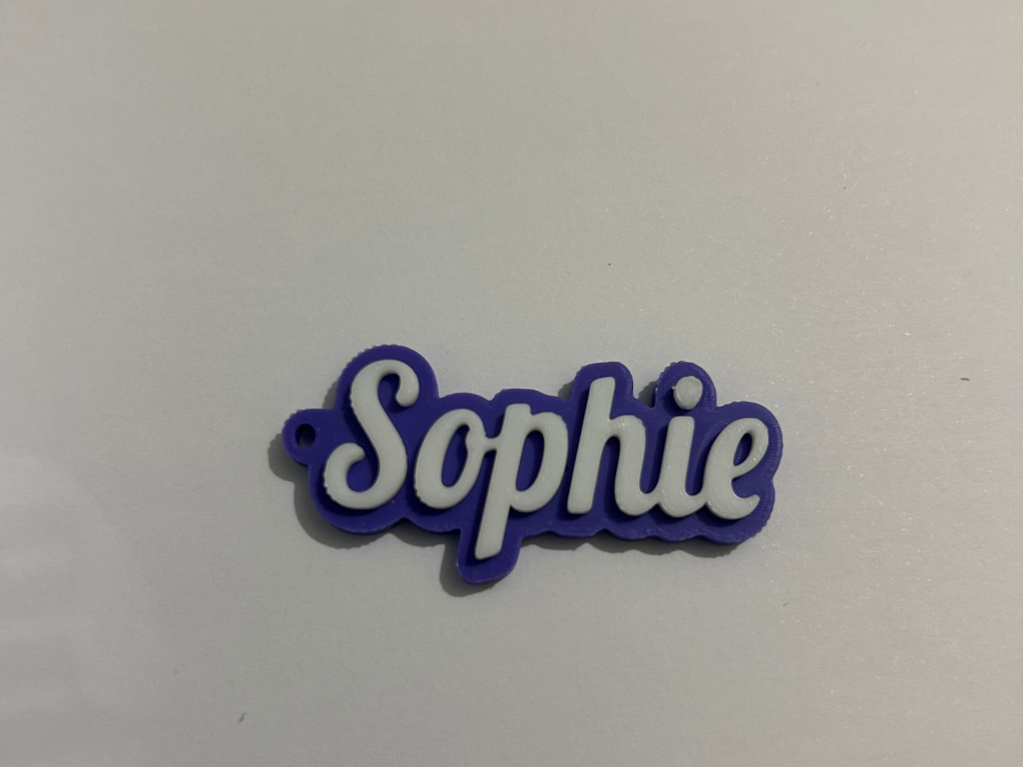 Sophie name keychain 
