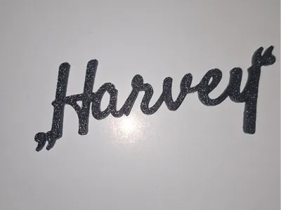 Lettering Harvey