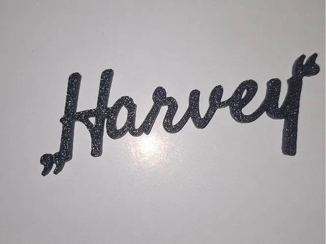 Schriftzug Harvey