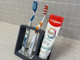 Angled Toothbrush Holder
