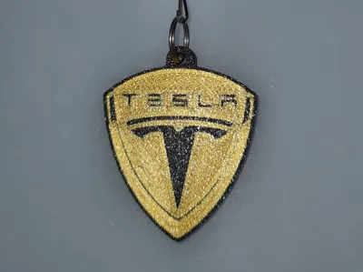 TESLA auto Keychain