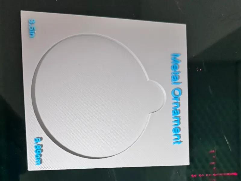 Metal Ornament jig 
