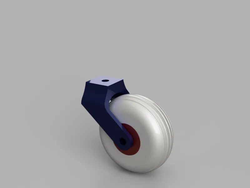 Tail wheel for rc model