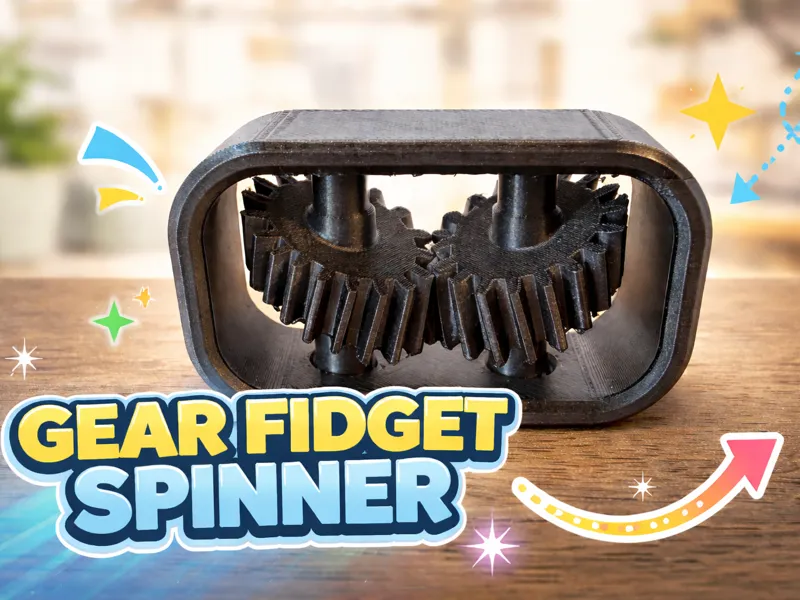 Gear Fidget Spinner