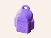 Large Backpack / single color