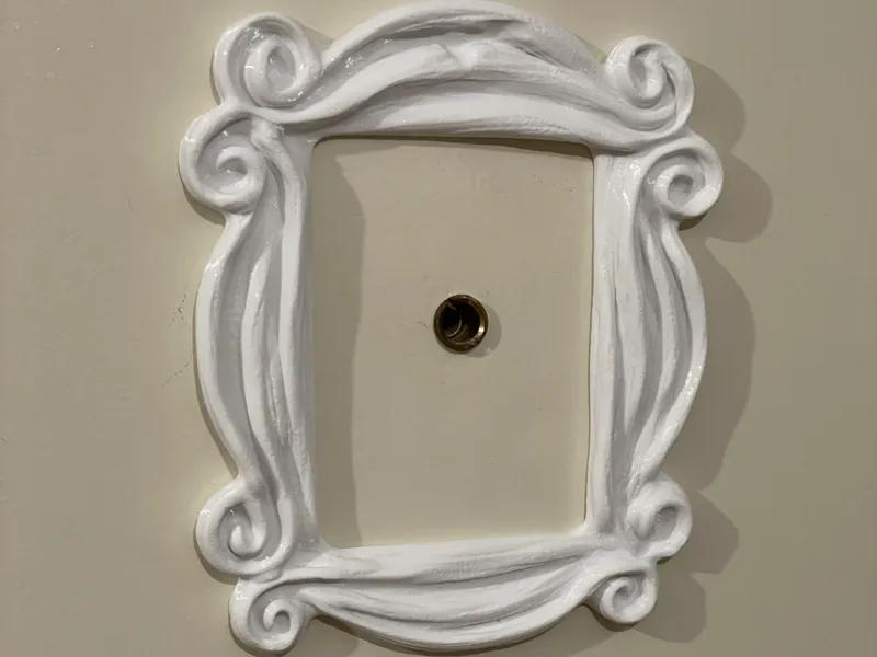 Friends TV Show Peephole Frame for Door