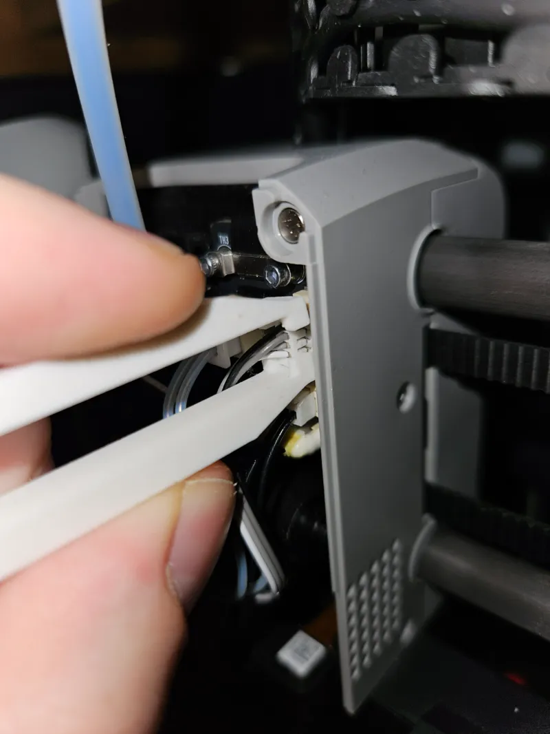 Bambulab X1C fan tweezers