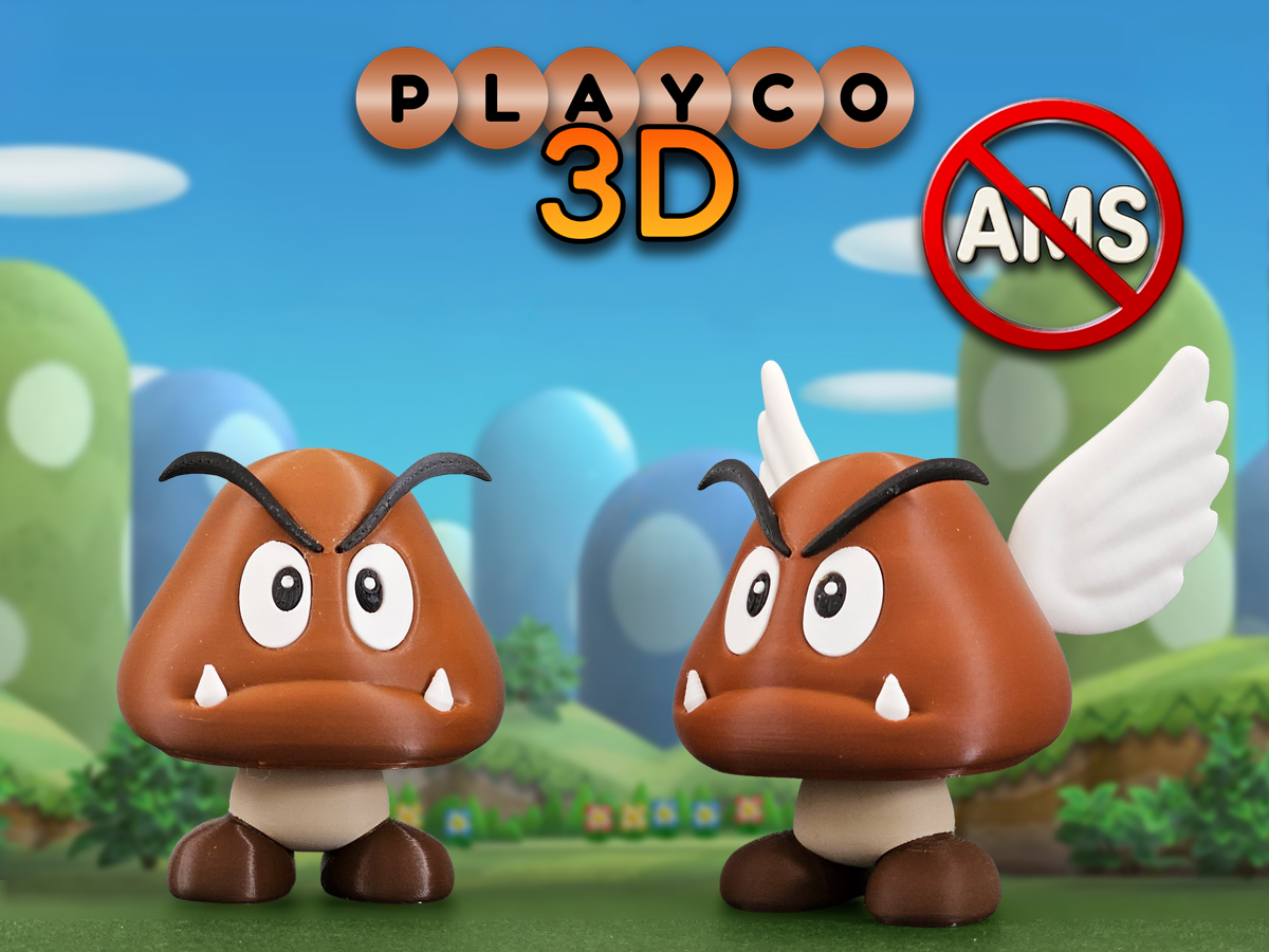 3Dプリント クッパとパラクッパのマルチパーツ - 無料3Dモデル -MakerWorld