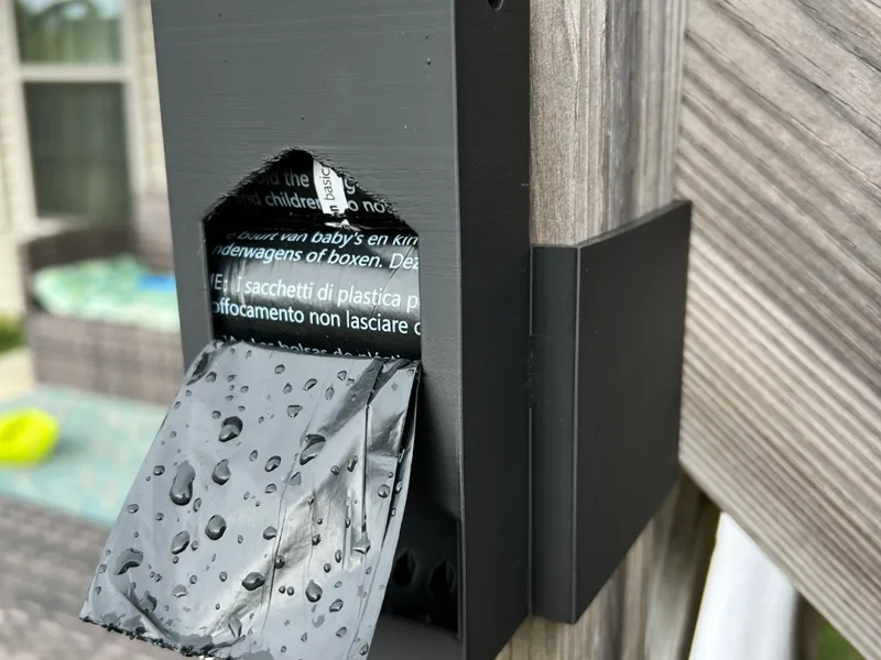 Outdoor Dog Bag Holder