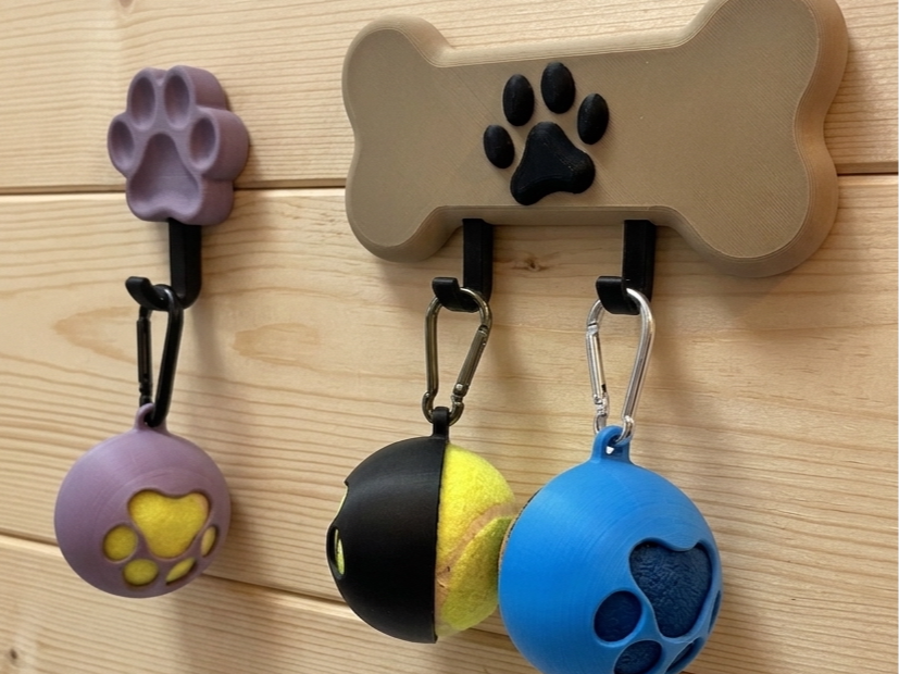 Ultimate Dog Ball Holder - Pop-in Pop-out !