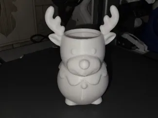 Reindeer  Egg Cup 