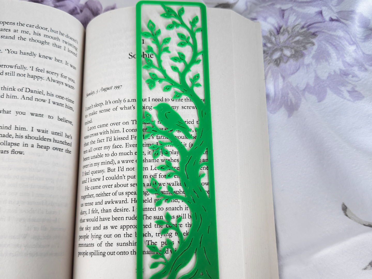 Woodland Bird Tree Bookmark
