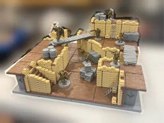 Trench Crusade Open Modular Tile System