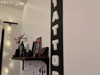 "Tattoo" 3D Sign. 741x180mm