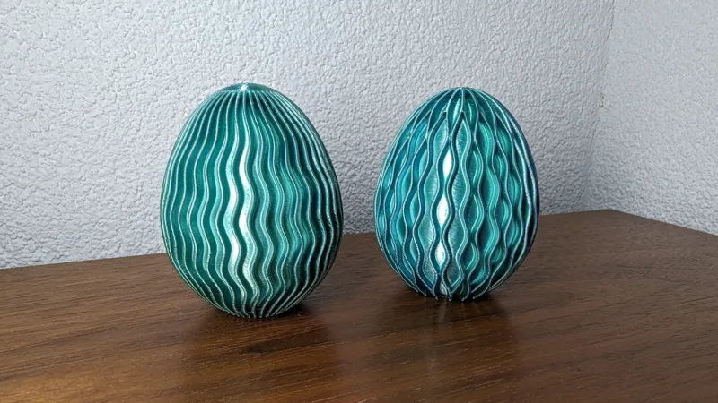Easter egg (vers. 1) - two different modells