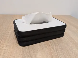 Caja para pañuelos elegante - con tapa magnética