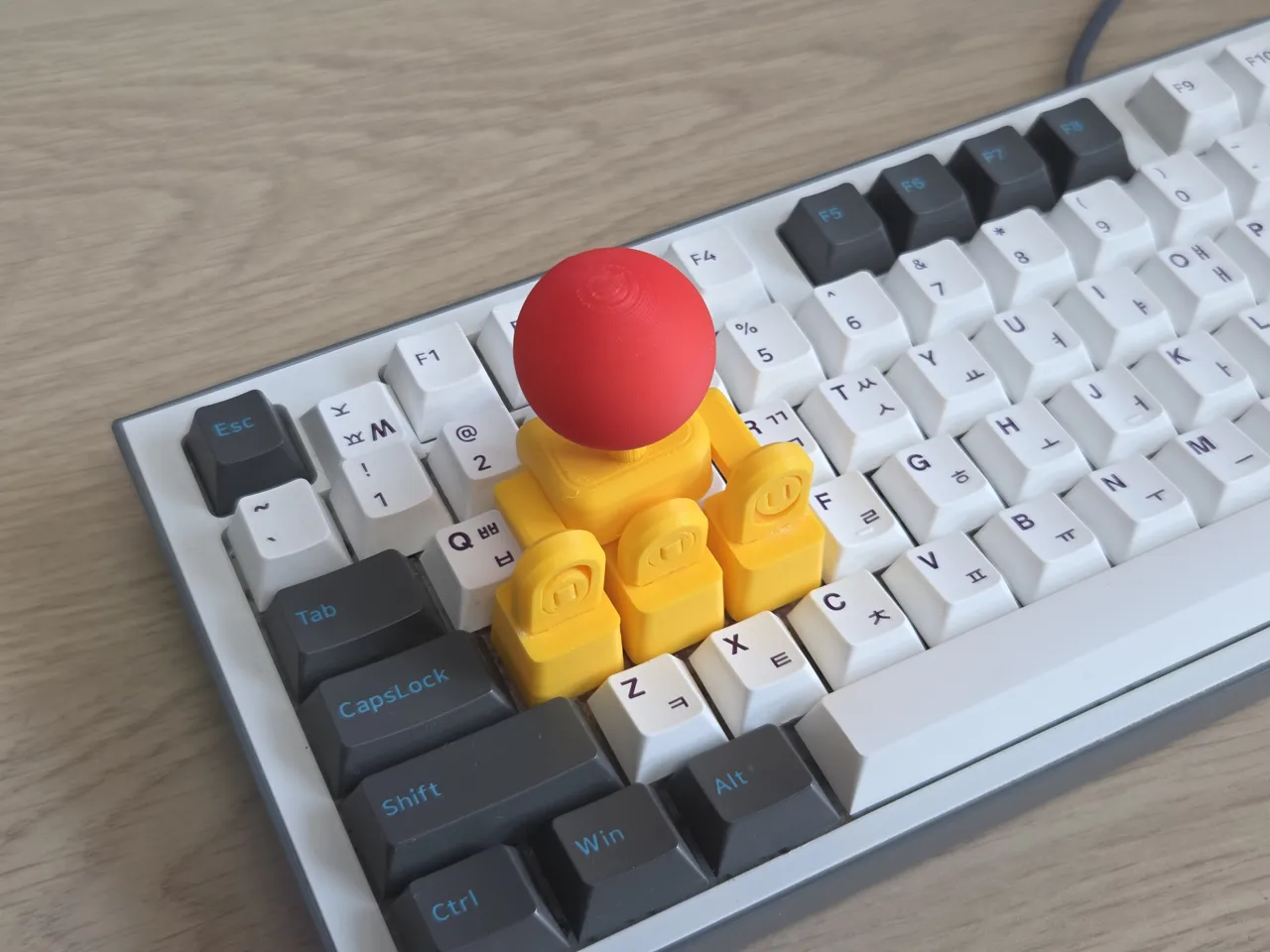Joystick Keycap for WASD (KeyboaStick WASD) view 3