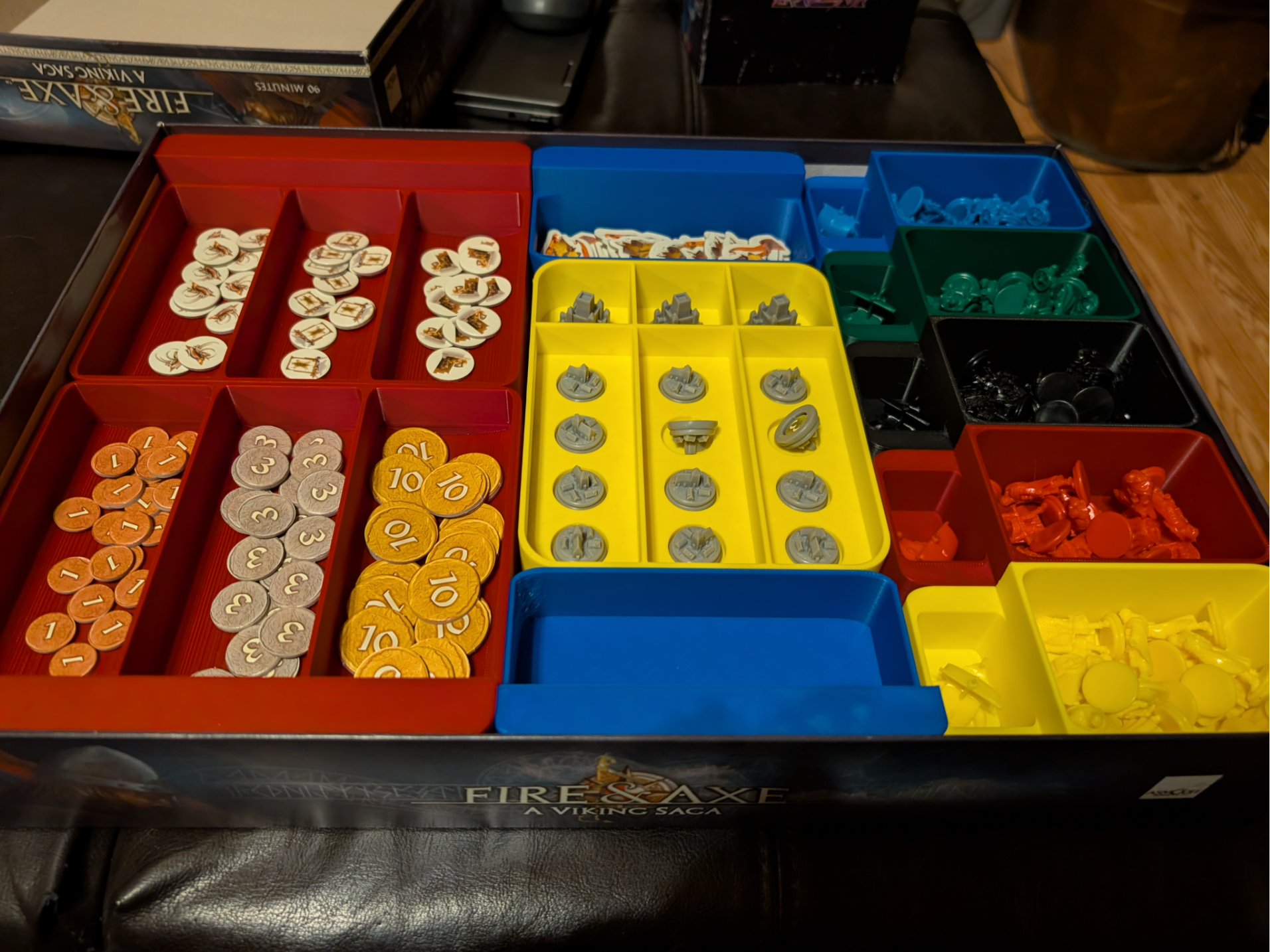 Fire & Axe Board Game Insert (2007 Edition)