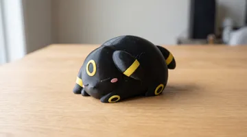 Modelo para impresión 3D: Chubby Umbreon eeveelution Pokémon toy — vista de referencia 2