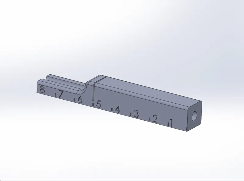 PTFE Tube cutter 4mm (No supports needed)