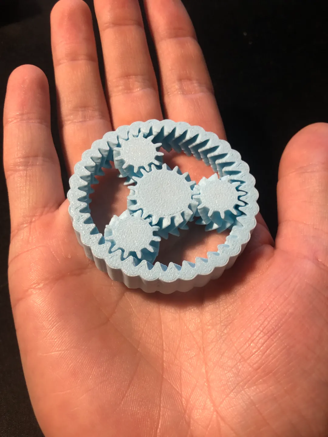 Planetary Fidget Toy with bumps view 3