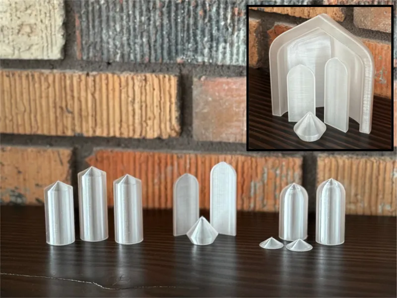 Simple Modern Nativity Vase Mode