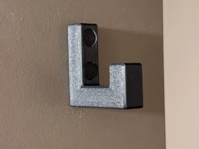 Heavy duty hook with screw covers