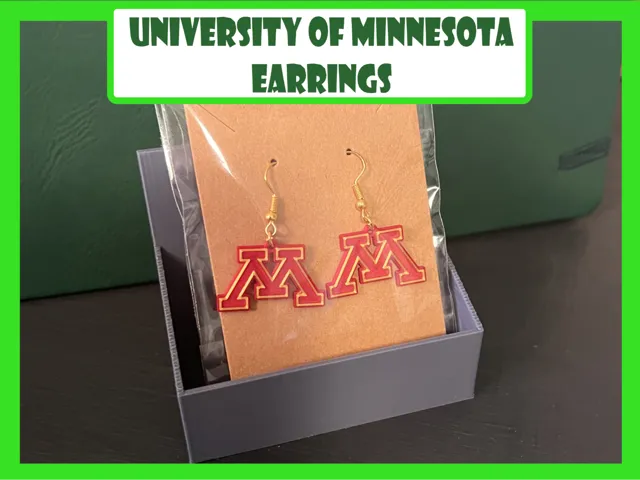 University of Minnesota - Earrings