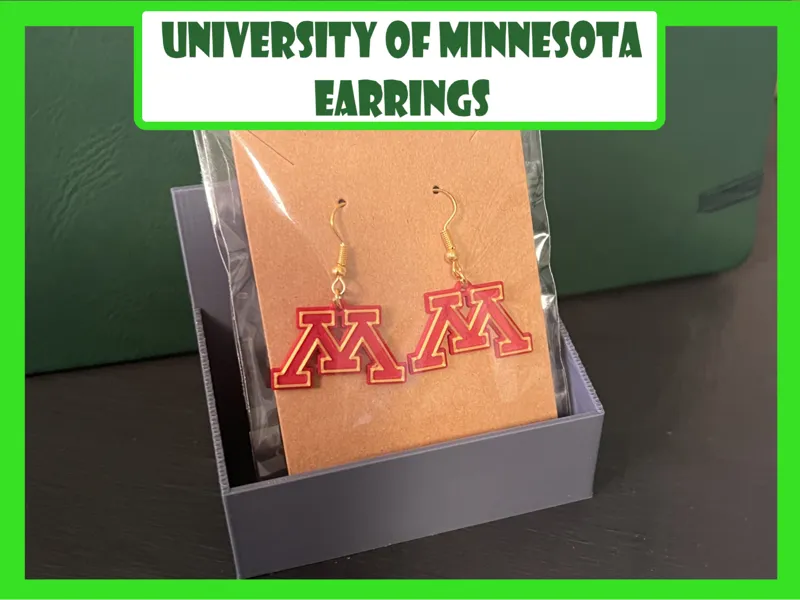 University of Minnesota - Earrings
