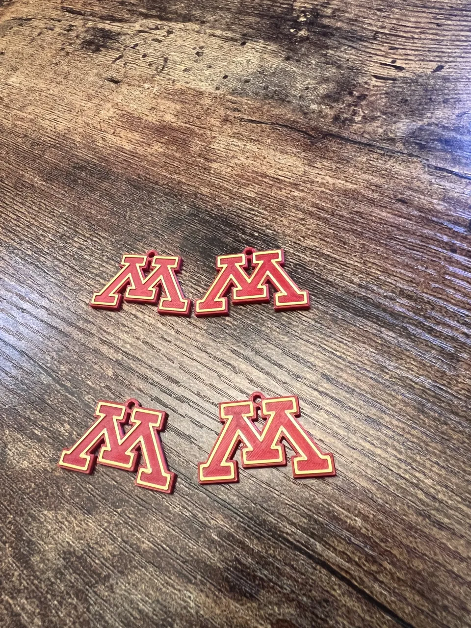 University of Minnesota - Earrings view 2