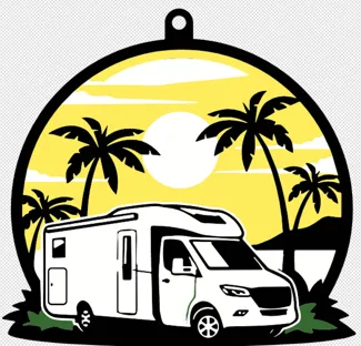 camper van key ring