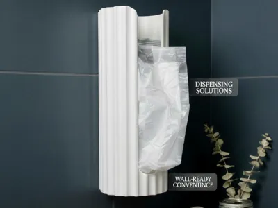 TRASH BAG HOLDER(4 dif sizes & 2 dif mounting opt)