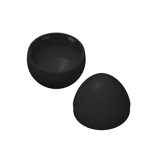 Miniatura 3 do modelo 3D Locking Easter Egg Container