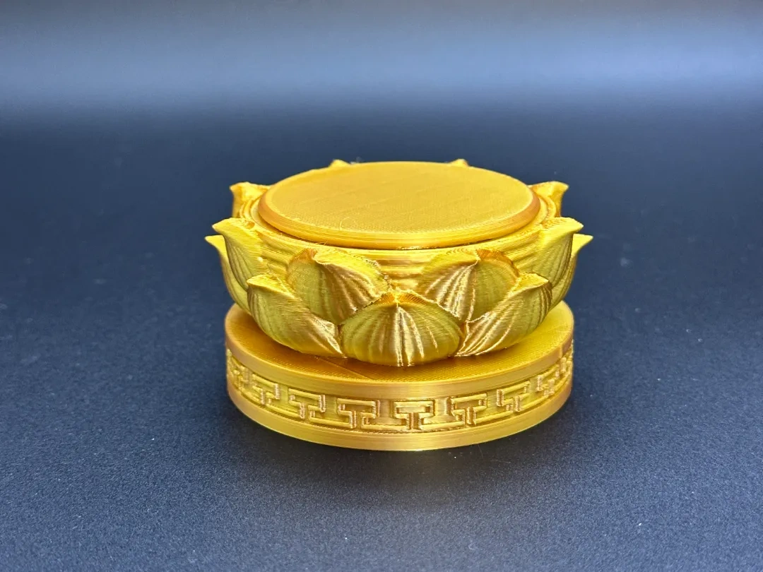 莲花摆件台（哪吒 、佛、龙、蛇等）