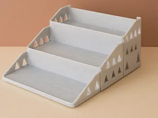 Cosmetic Tiered Display Stand