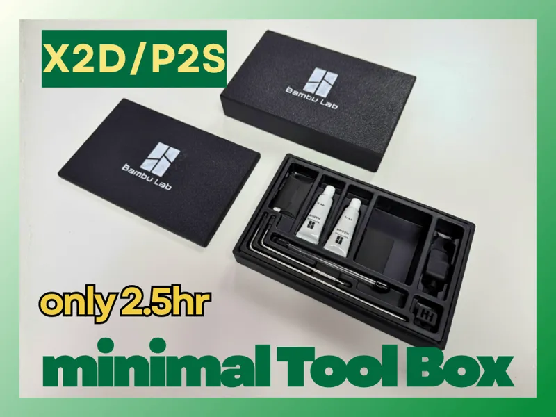 X2D Minimal Tool Box / Accessory Box