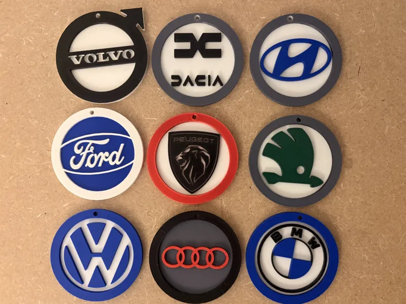 Car Brands Christmastree ornament