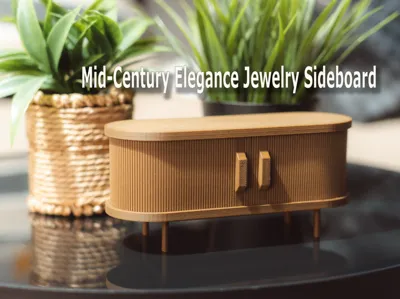 Mid-Century Elegance Jewelry Sideboard
