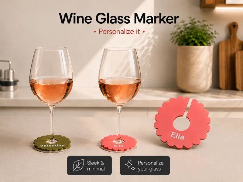 Wine Glass Marker