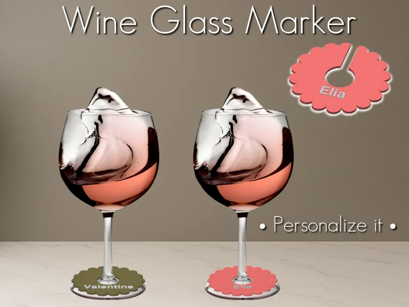 Wine Glass Marker