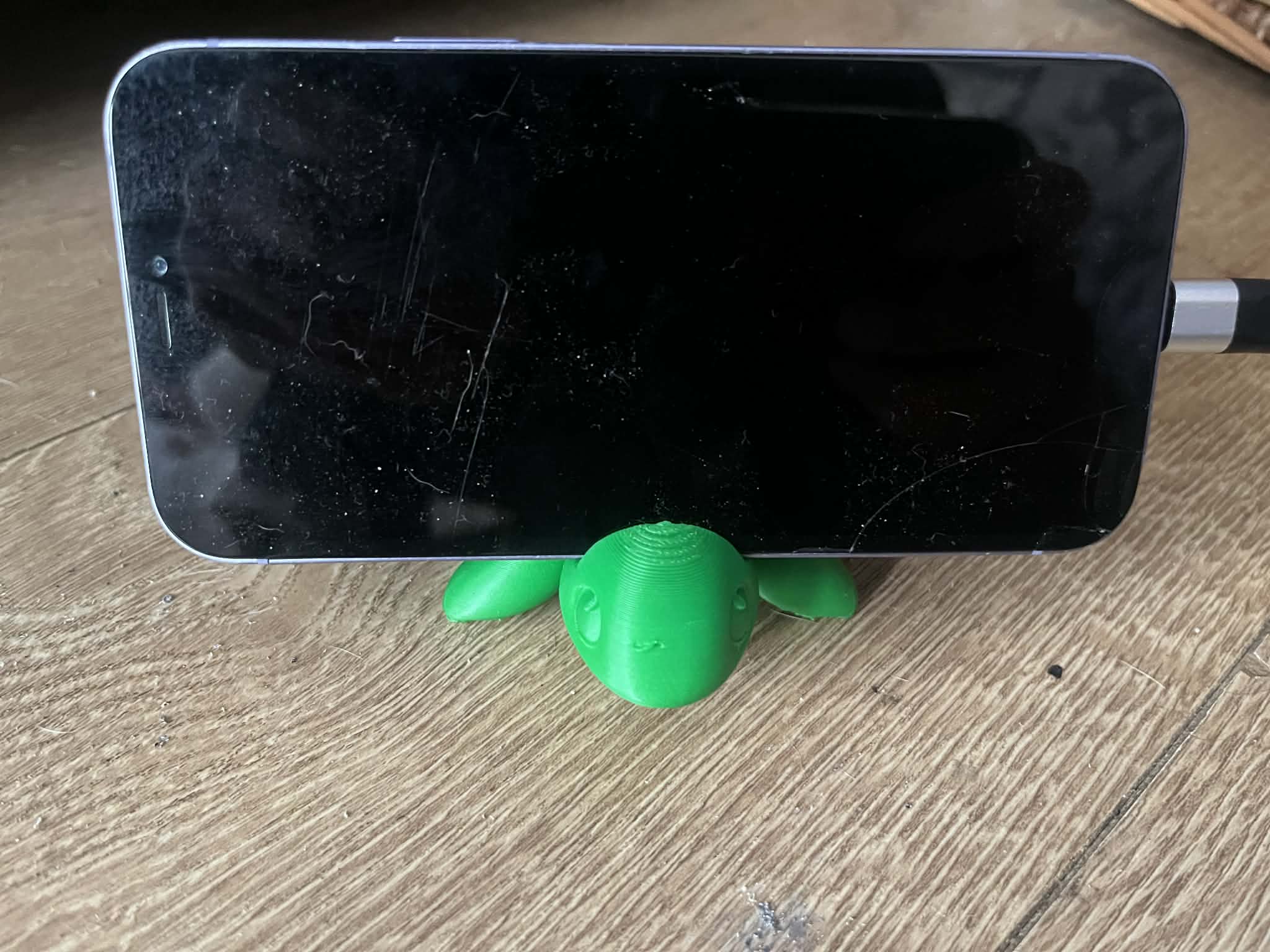 Tortoise phone/tab holder - Free 3D Print Model - MakerWorld