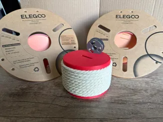 Money Box recycled Filament spool 