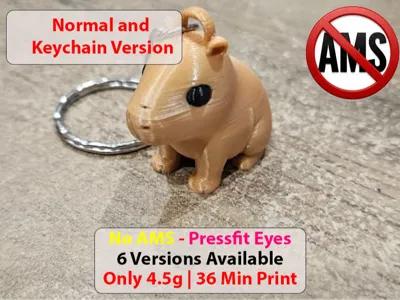 Mini Chibi Capybara