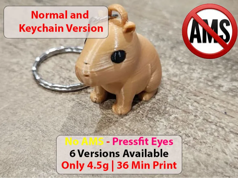 Mini Chibi Capybara