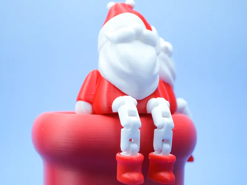 Sitting Santa Articulated