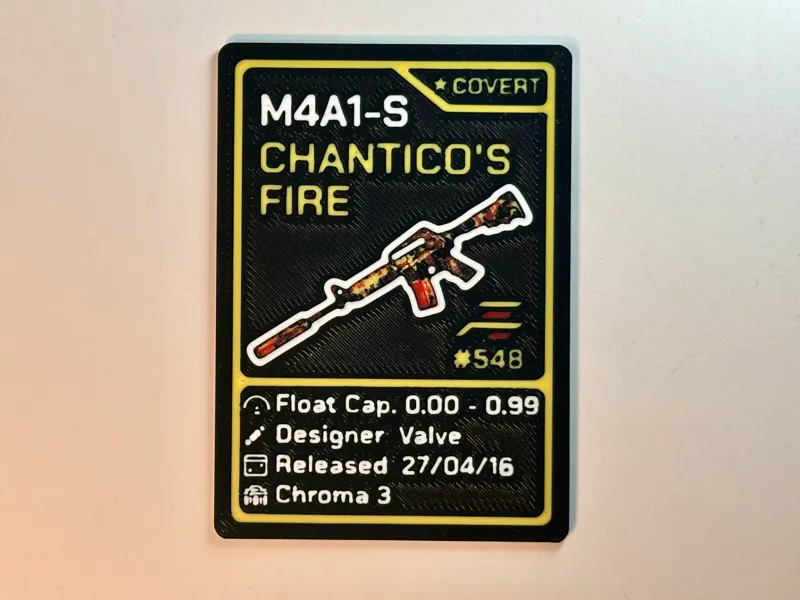 CS2 - Carte M4A1-S Chantico's Fire AMS