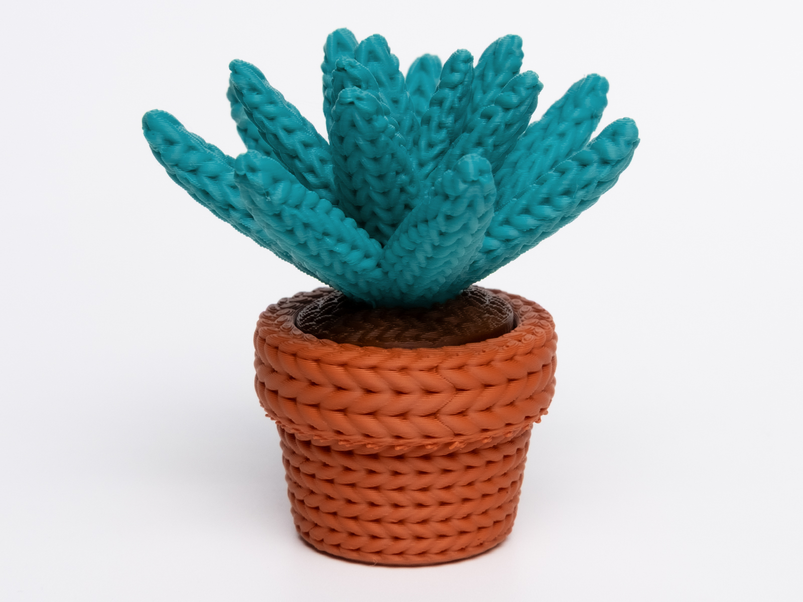 Knitted Succulent Plant | Mini Decor